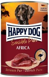 Happy Dog Sensible Pure Africa - conservă cu carne de struț 6 x 400 g