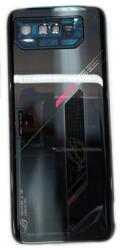 ASUS ROG Phone 6 akkufedél (hátlap) ragasztóval fekete, gyári