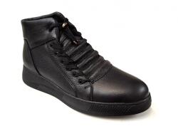 Ciucaleti Shoes Ghete barbati casual, sport, din piele naturala, cu elastic, imblanite, GS414N (GS414N)