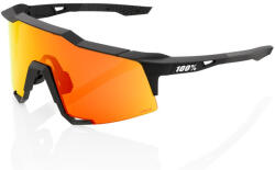 Napszemüveg 100% SPEEDCRAFT Matte Black fekete (HIPER piros lencse)