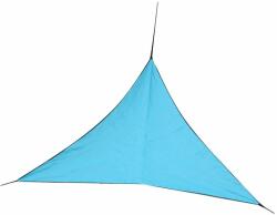  Háromszög árnyékoló, 400x400x400cm, hordzsákkal - kék