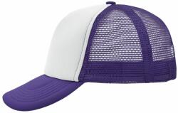 Myrtle Beach (Daiber) 5 paneles sapka MB070 - Fehér / orgonalila | unisex (MB070-147345)
