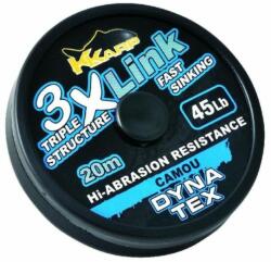 K-Karp Dyna Tex 3X-Link 20 m 35 lb camou előkezsinór (198-82-045)