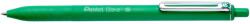 Pentel Golyóstoll nyomógombos 0, 35mm, Pentel iZee, írásszín zöld (30641) - pencart