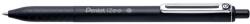 Pentel Golyóstoll nyomógombos 0, 35mm, Pentel iZee, írásszín fekete (30638) - pencart