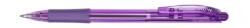 Pentel Golyóstoll nyomógombos 0, 35mm, BK417-V Pentel Wow, írásszín lila (BK417V) - pencart