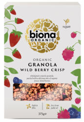 biona Granola cu fructe de padure, crunchy, bio 375g Biona