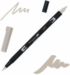 Tombow abt dual brush pen kétvégű filctoll - N79, warm gray 2