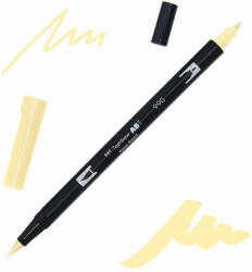Tombow abt dual brush pen kétvégű filctoll - 990, light sand