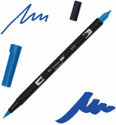 Tombow abt dual brush pen kétvégű filctoll - 555, ultramarine