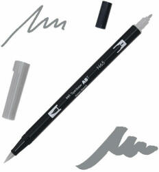 Tombow abt dual brush pen kétvégű filctoll - N65, cool gray 5
