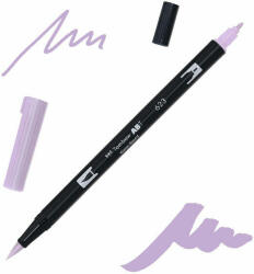 Tombow abt dual brush pen kétvégű filctoll - 623, purple sage