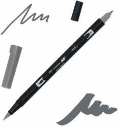Tombow abt dual brush pen kétvégű filctoll - N55, cool gray 7