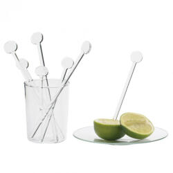 Trendglas Üveg keverőbot 14 cm (6db/csomag)