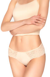 Babell Дантелени бразилиани в бежов цвят bbl159eh-65498-beige - Бежов, размер xl