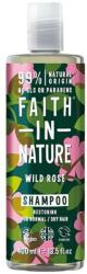 Faith in Nature natúr vadrózsa sampon száraz, károsodott hajra - 400 ml