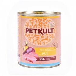 PETKULT Hrana umeda caini Petkult Junior cu pui conserva 800 g