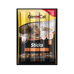 Gimborn Recompense pisici GimCat Sticks cu somon cod si scoici 20 gr