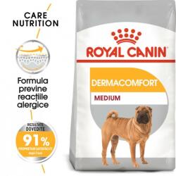 Royal Canin Medium Dermacomfort hrana uscata caini pentru prevenirea iritatiilor pielii 12 kg