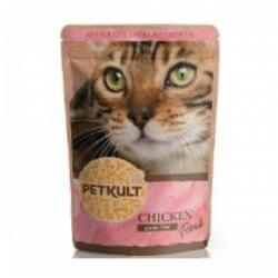 PETKULT Hrana umeda pisici Petkult cu pui 100 g