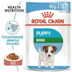Royal Canin Mini Puppy Gravy hrana umeda caini talie mica pui si junior plic 85 g