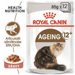 Royal Canin Ageing 12+ Gravy hrana umeda pisica senior 12 x 85 g