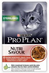 PRO PLAN Hrana umeda pisici PURINA PRO PLAN STERILISED NUTRISAVOUR cu vita 85 g