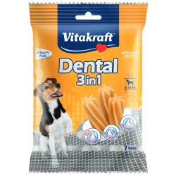 Vitakraft Recompense caini Vitakraft Dental Snack 3in1 Small 120 g