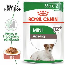 Royal Canin Mini Ageing Gravy 12+ hrana umeda caine de talie mica senior 85 g