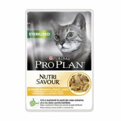 PRO PLAN Hrana umeda pisici PURINA PRO PLAN STERILISED NUTRISAVOUR pisici sterilizate cu Pui 85 g