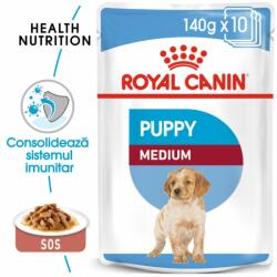 Royal Canin Medium Puppy Gravy hrana umeda caine junior de talie medie 140 g