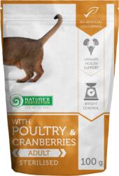 Nature's Protection Cat Sterilized Poultry&Cranberries hrana umeda pisici sterilizate 100 G