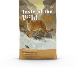 Taste of the Wild Hrană uscată pisici TASTE OF THE WILD Canyon River fără cereale cu pastrav si somon afumat 2 kg
