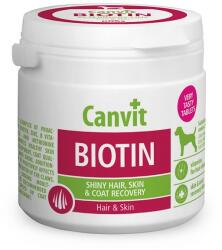 Canvit Supliment alimentar pentru blana caini Canvit Biotin for Dogs 100g