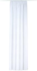 Imagine Living Textiles Aurea függöny, ráncolószalaggal, 140x245 cm, Fehér (10-316AUREA-01)