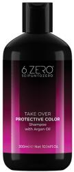 6.Zero Take Over sampon - Protective Color -festett száraz & fakó hajra 300ml