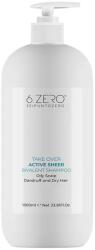 6.Zero Take Over sampon - Active Sheer - zsíros, korpás hajra& fejbőrre 1000ml