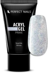 Perfect Nails Csillámos AcrylGel Prime - Tubusos Akril Gél 15g - Sparkle White
