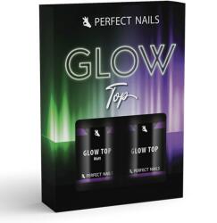 Perfect Nails Glow Top Gel - Világító Zselé Szett - szepsegcikk