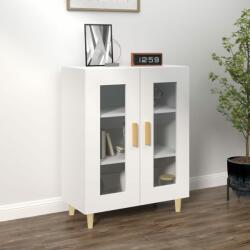 vidaXL Servantă, alb, 69, 5x34x90 cm, lemn compozit (812114) Comoda