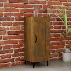 vidaXL Servantă, stejar fumuriu, 34, 5x34x90 cm, lemn compozit (817435) Comoda