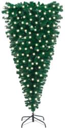 vidaXL Pom de Crăciun artificial inversat LED-uri verde 240 cm (3077977)