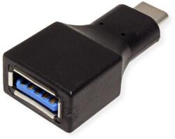 Roline Адаптер Roline 12.99. 9030, от USB Type A(ж) към USB Type-C(м), черен (12.99.9030)