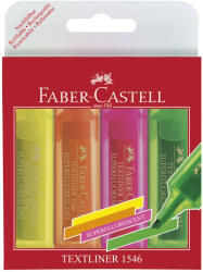 Faber-Castell Textmarker Set 4 Superfluorescent 1546 Faber-castell (fc154604) - roua