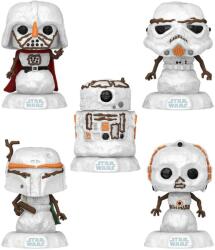 Funko Set figurine Funko POP! Movies: Star Wars - Holiday Darth Vader, Stormtrooper, Boba Fett, C-3PO R2-D2 (Special Edition) (077530)