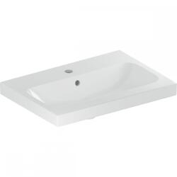 Geberit iCon Light mosdó, rövidített kivitel, 60x42cm, csaplyukkal és túlfolyóval, fehér 501.841. 00.1 (501.841.00.1)
