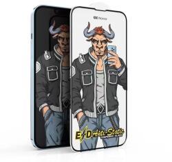OX Warrior Apple iPhone 6/7/8/SE 2020/SE 2022 OX Warrior Mr. Punk ESD - portaszító üvegfólia, fekete