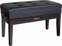 Roland RPB-D400RW kétszemélyes zongora pad állítható vinyl tetõvel tároló rekesszel - szatén rózsafa (RPB-D400RW)