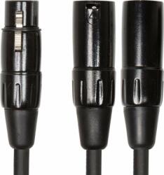 Roland RCC-YC-XF2XM átalakító kábel Y- kábel 1 x XLR MAMA / 2 x XLR papa, 15cm (RCC-YC-XF2XM)