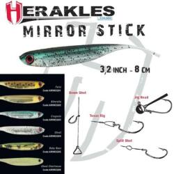 Herakles Mirror Stick Shad 3, 2" 8, 1cm Ghost gumihal 6 db/csg (ARHKEG04)